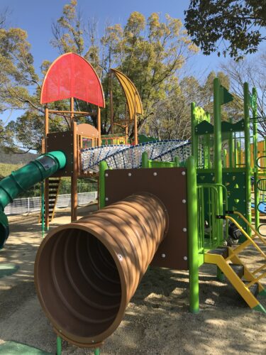 1歳 3歳 近江八幡運動公園に新しい公園遊具ができました 体験レポ 滋賀のママによるプレママからベビー向け子育て情報 シガマンマベビー