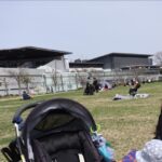 【1～3歳】テント持参で快適ピクニック♪梅小路公園（京都駅近く）へ行ってきました。体験レポ♪